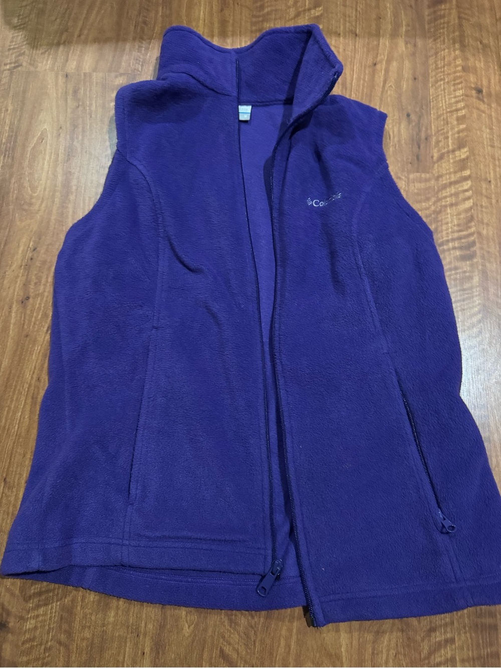 Columbia Women’s Purple Fleece Vest
